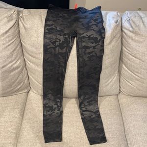 Spanx faux camo leggings
